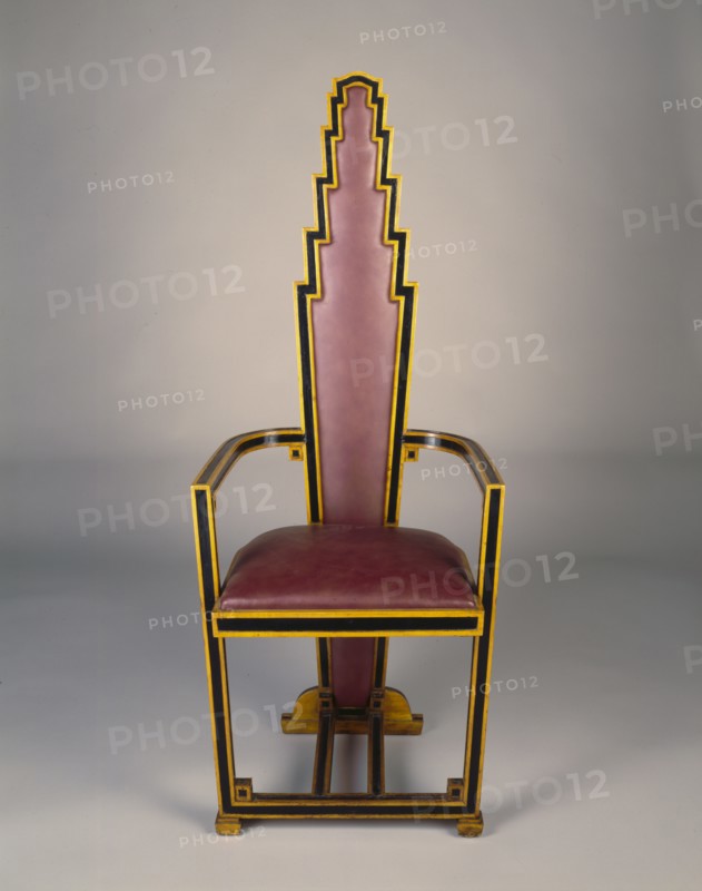 Armchair 1927. Created by Faidy, Abel, 1894-1965