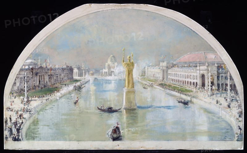 The World's Columbian Exposition of 1893.  Created by Earle, Lawrence Carmichael, 1845-1921