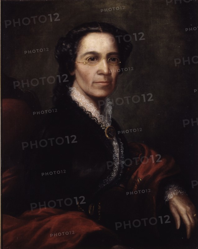 Portrait of Mrs. John Jones, 1865.  Created by Darling, Aaron E.