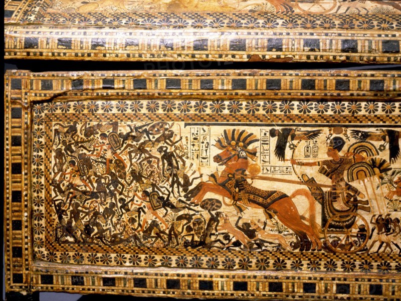 The chest of Tutankhamun