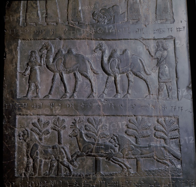 The black obelisk of Shalmaneser III