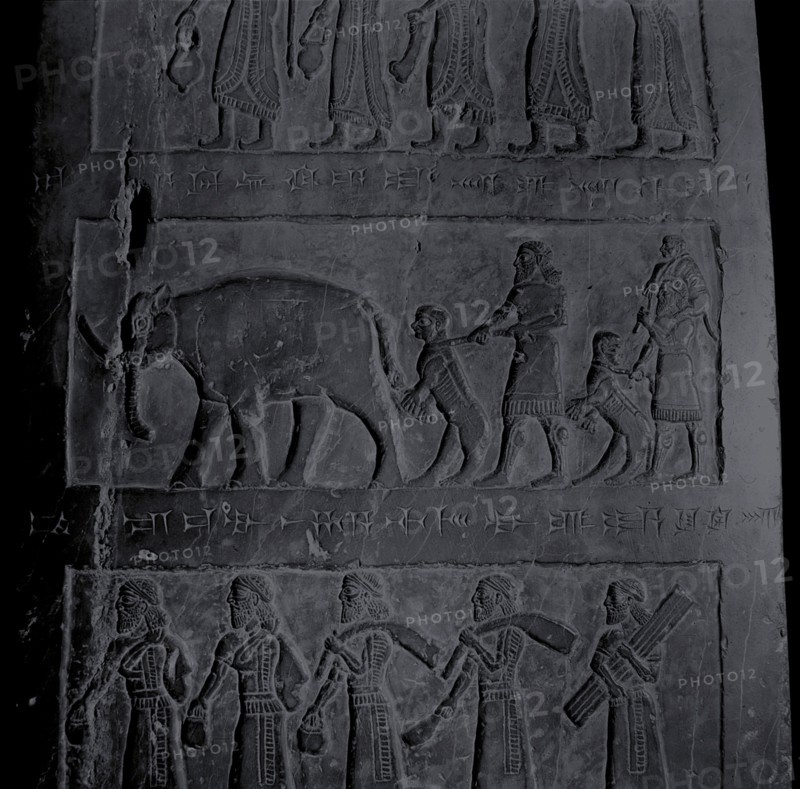The black obelisk of Shalmaneser III