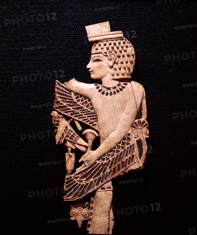 Phoenician ivory with Egyptian influence