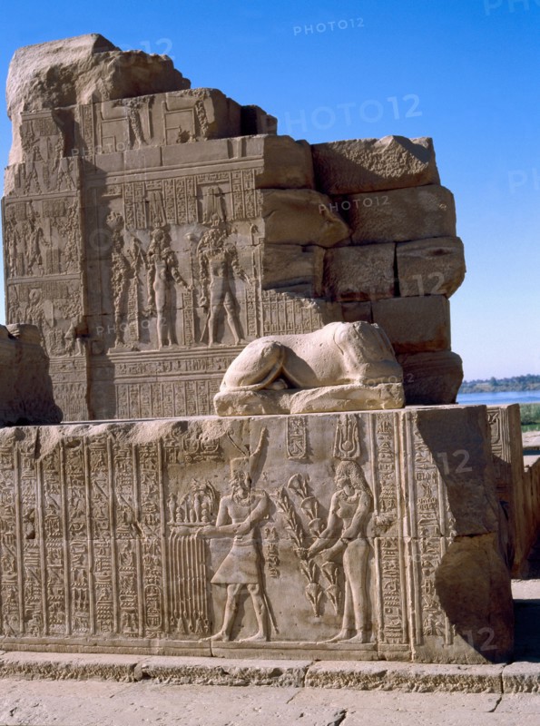Relief from birth house at Kom Ombo
