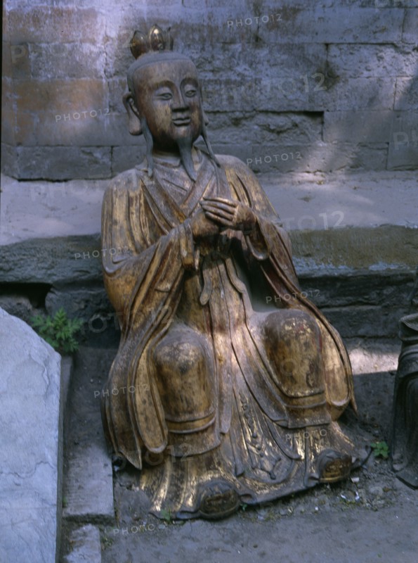 Statue at a Confucian temple