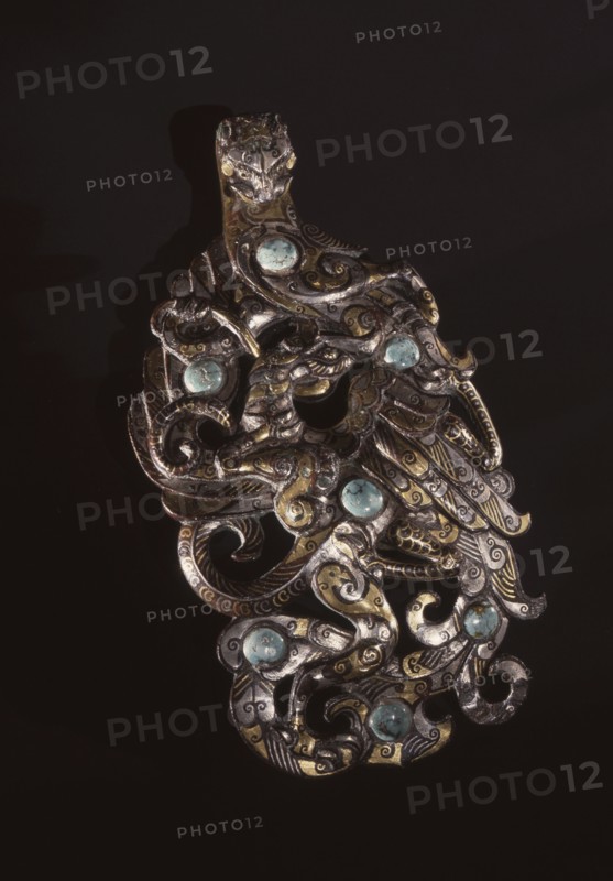 Gilt bronze sleeve weight
