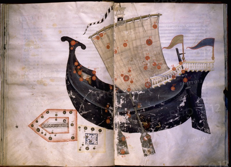 Illustration from a copy of Al Sufis The Book of Fixed Stars