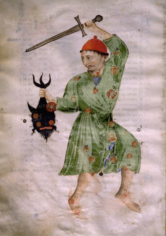 Illustration from a copy of Al Sufis The Book of Fixed Stars