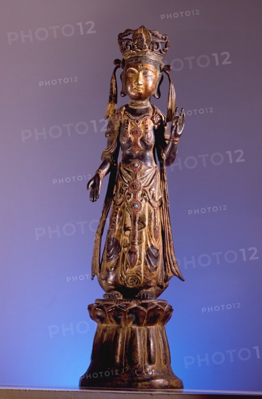 Statue of Bodhisattva Maitreya, the Buddha of the Future