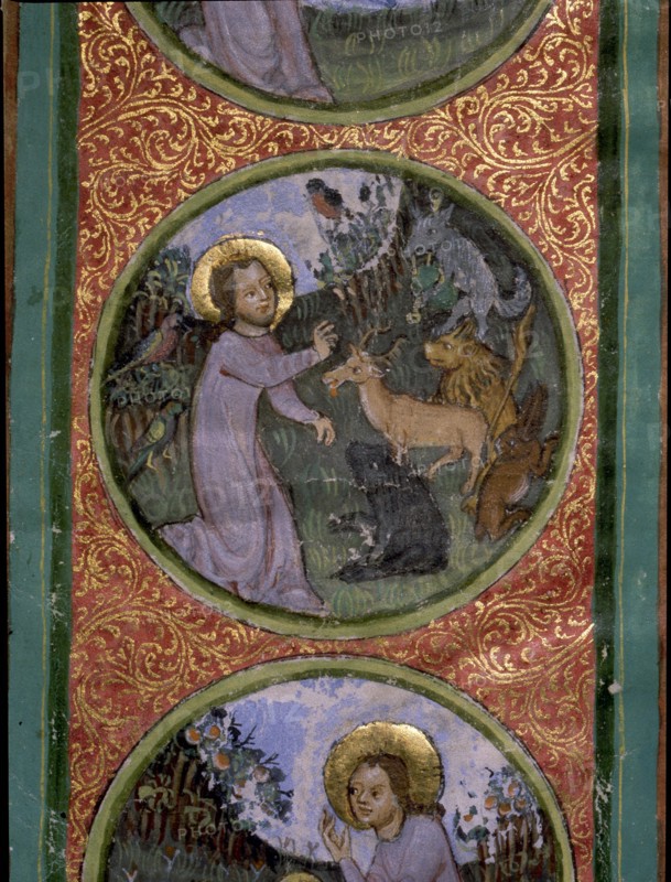 A vignette from the Olomouc Bible