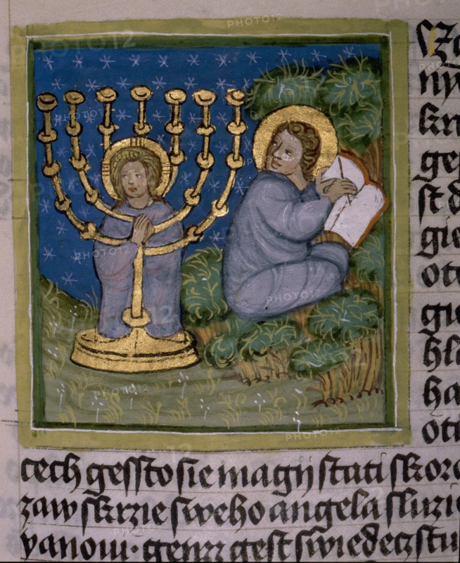 A vignette from the Olomouc Bible