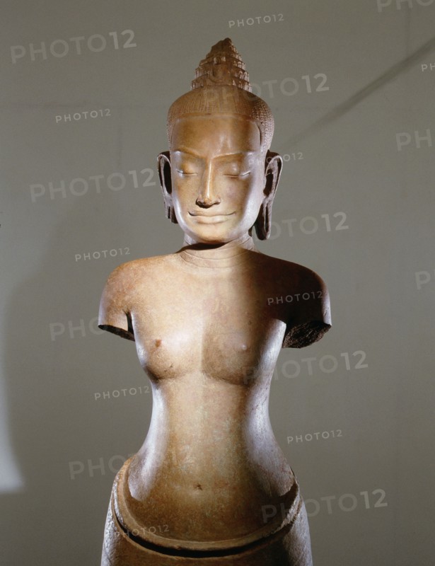 Statue of the goddess Prajnaparamita, personification of transcendental wisdom