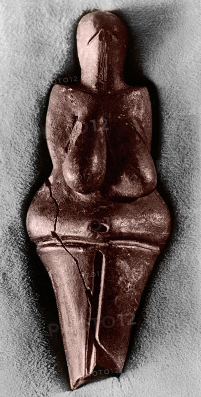 Stylised female figurine, the so called Vestonice Venus