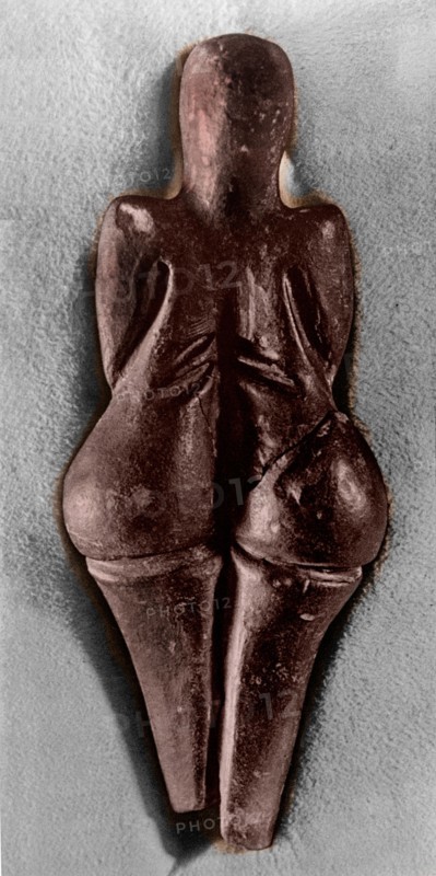 Stylised female figurine, the so called Vestonice Venus