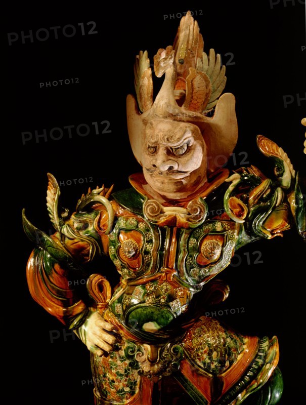 A tomb guardian or lokopala, protector of the dead