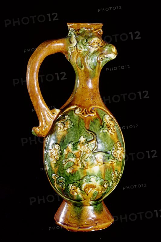 Phoenix headed ewer
