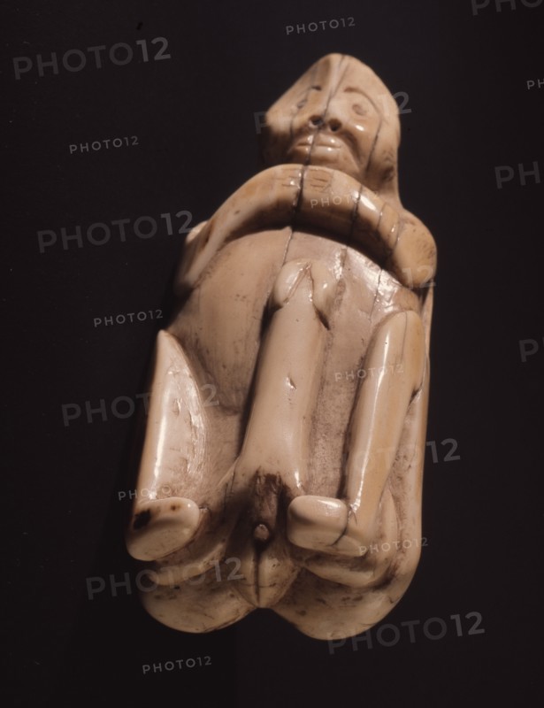 Hermaphrodite ivory figure of unknown use