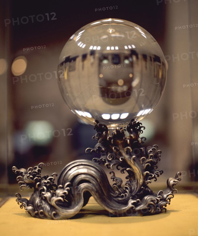Crystal ball which belonged to Empress Dowager Tzu hsi, the last Empress of China