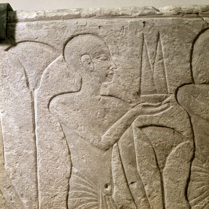 Section of a relief