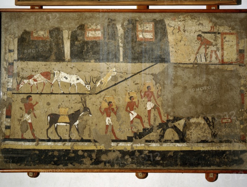 A painting from the tomb of Ity
