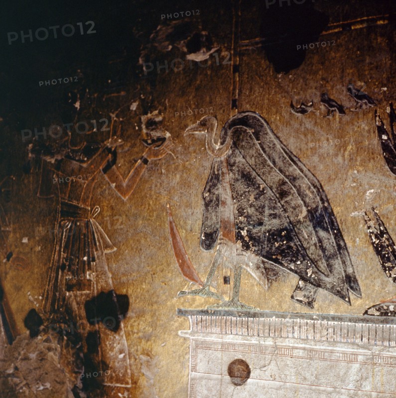 A painting in the tomb of Preherunemf (tomb 42)