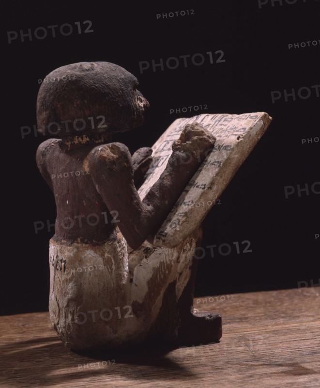 Wooden model of a scribe
