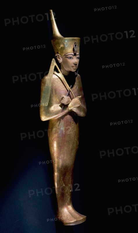 One of the many shabti from the tomb of Tutankhamun