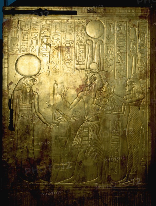 Details from Tutankhamuns shrine in the form of the second sactuary of the South (Per Wer)