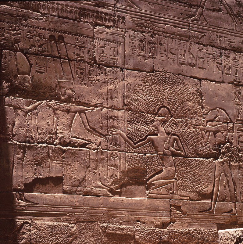 Relief from the Great Hypostyle hall, South wall, east side