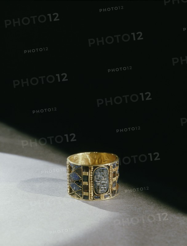 One of 36 rings from the mummy of Psusennes I