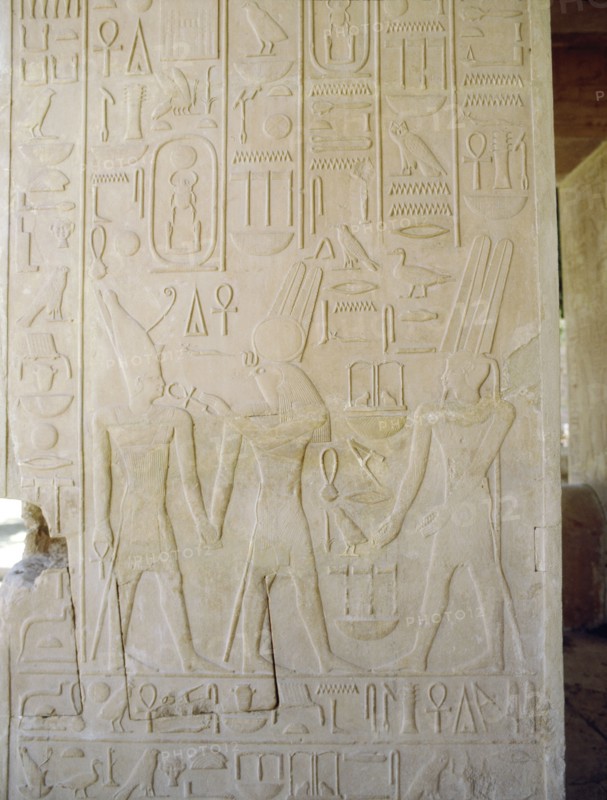 Relief from the White Chapel of Sesostris I