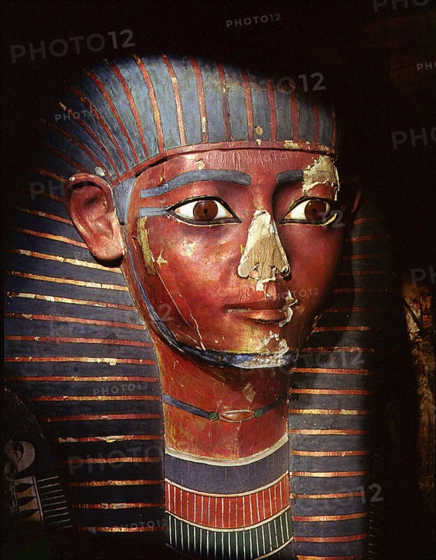 Mummiform inner coffin of general Sep