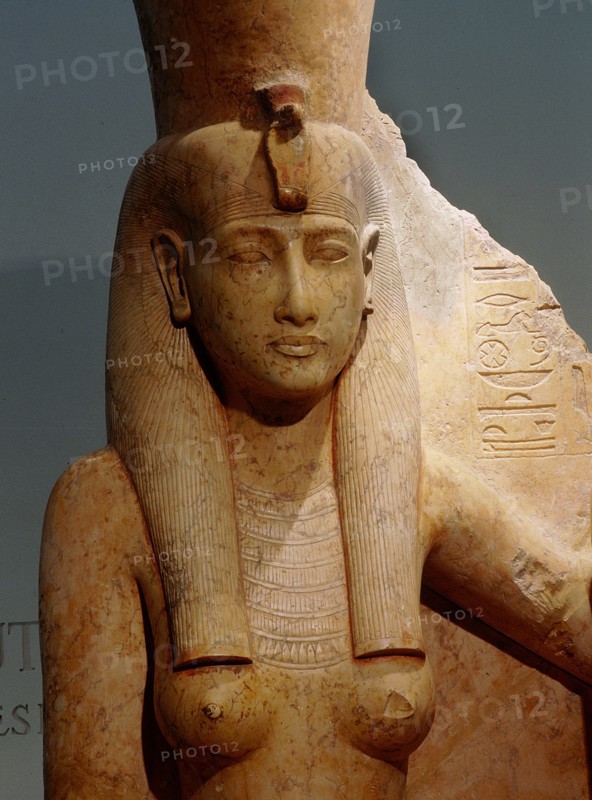 Statue of Mut, the Theban mother goddess, ascribed to the reign of Horemheb