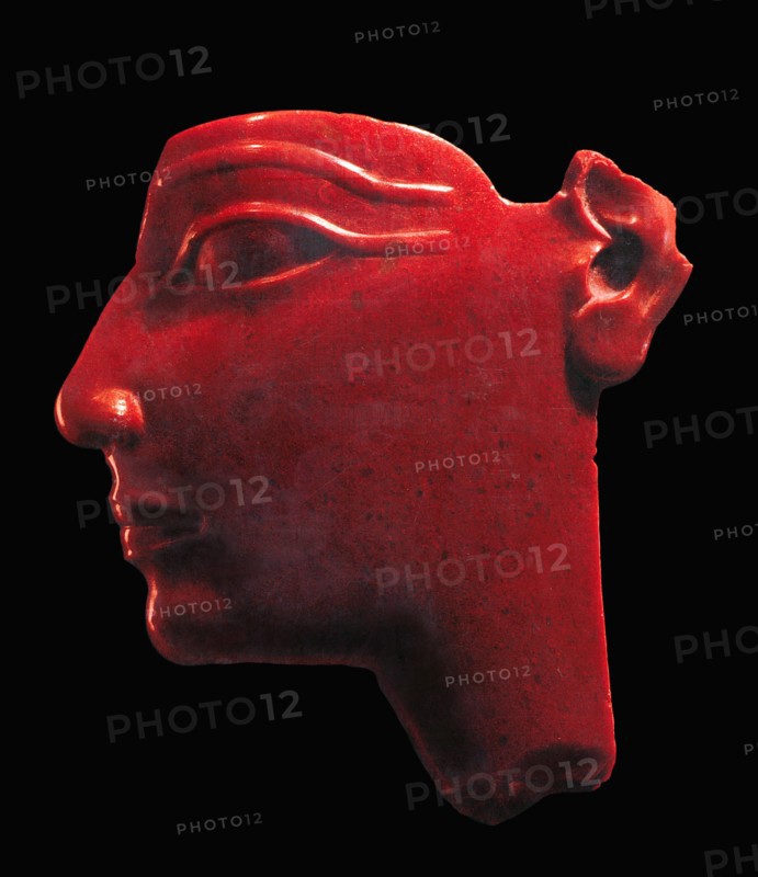 Inlay of a face in Country of Origin: Egypt