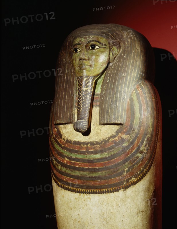 Mummiform coffin of Hor, attributed to a funerary workshop at Heracleopolis Magna in the Fayum