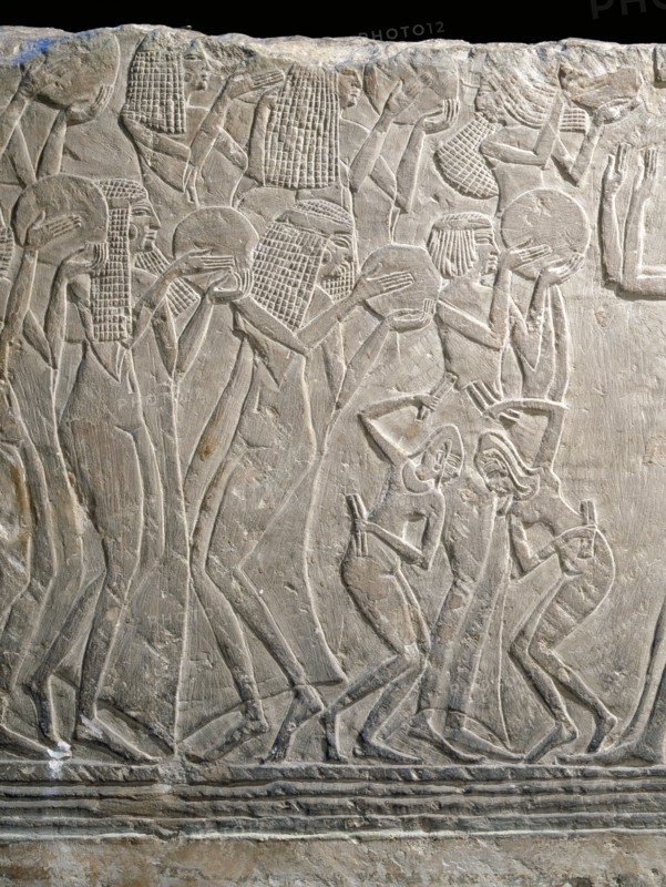 Relief from a private tomb at Saqqara, reused in the Serapeum