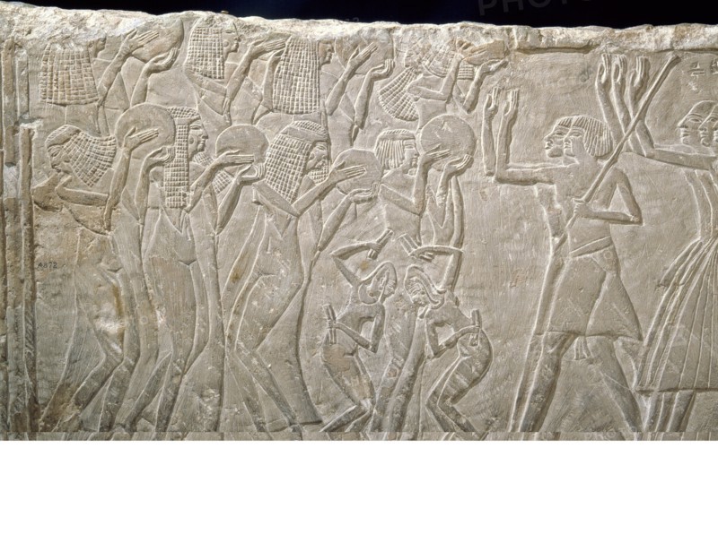 Relief from a private tomb at Saqqara, reused in the Serapeum