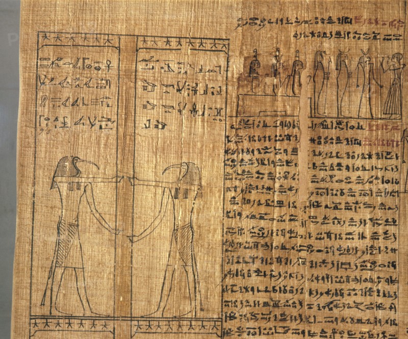 A vignette from the Book of the Dead of Kahapa