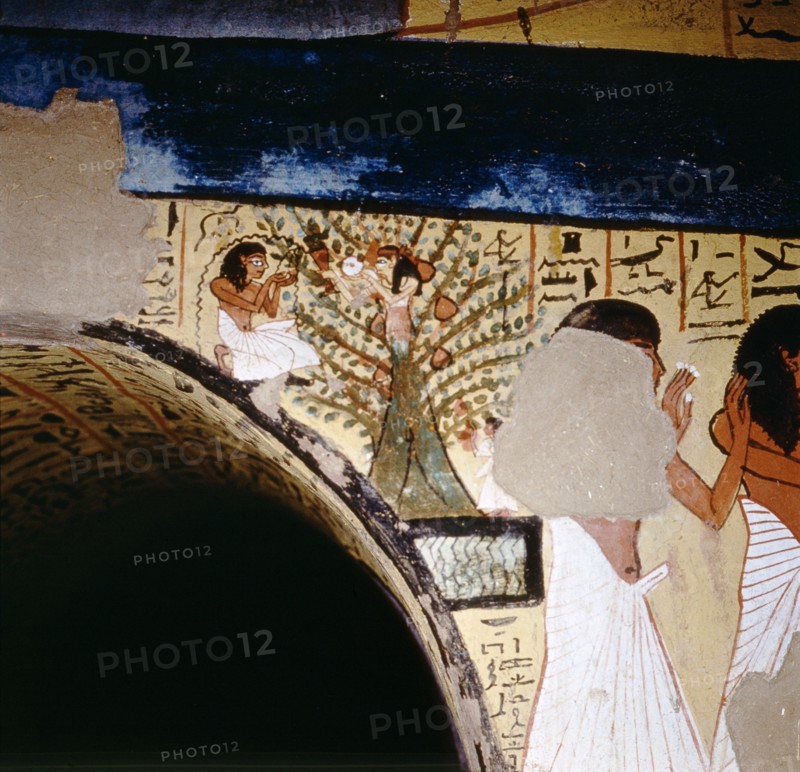 The private tomb of the royal tomb builder Pashedu