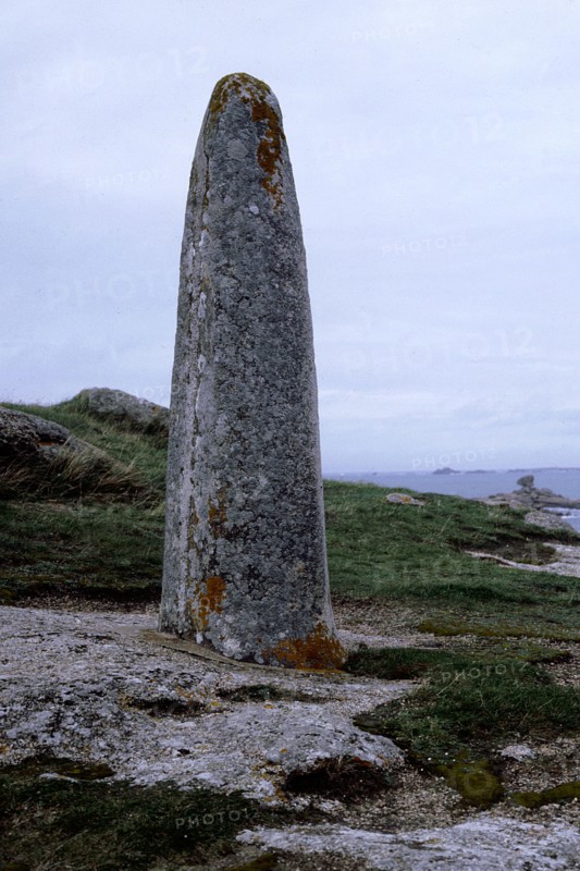 Standing stone at Sainte en Tregastel, Cotes du Nord