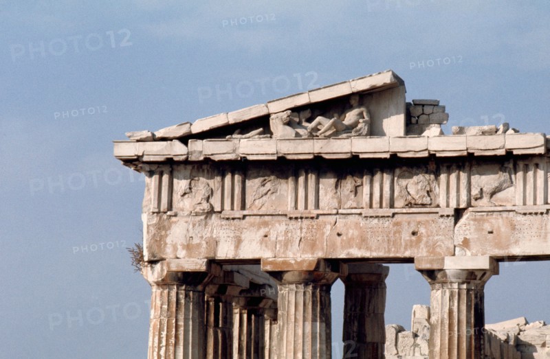 Detail of the Parthenon