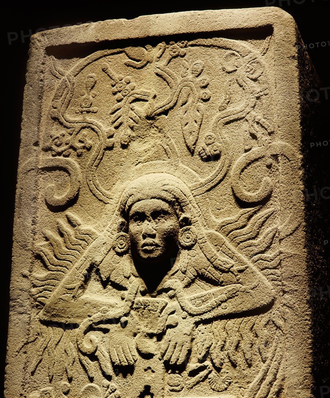 One of the Santa Lucia Stelae