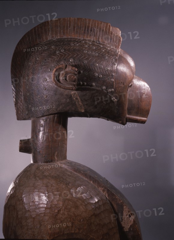 Often incorrectly called Nimba, these headdresses known locally as Damba were owned by Baga villages