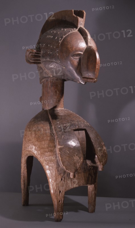 Often incorrectly called Nimba, these headdresses known locally as Damba were owned by Baga villages