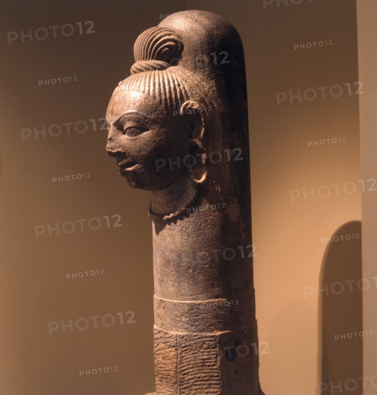 Linga (Sanskrit: sign), the phallus, symbol of the god Lord Shiva