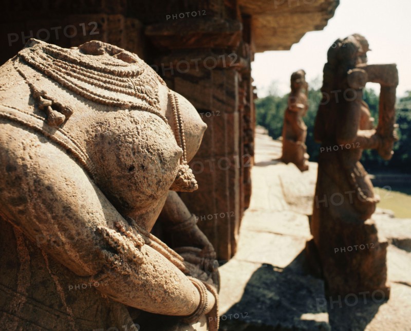 The Temple of the Sun complex at Konarak