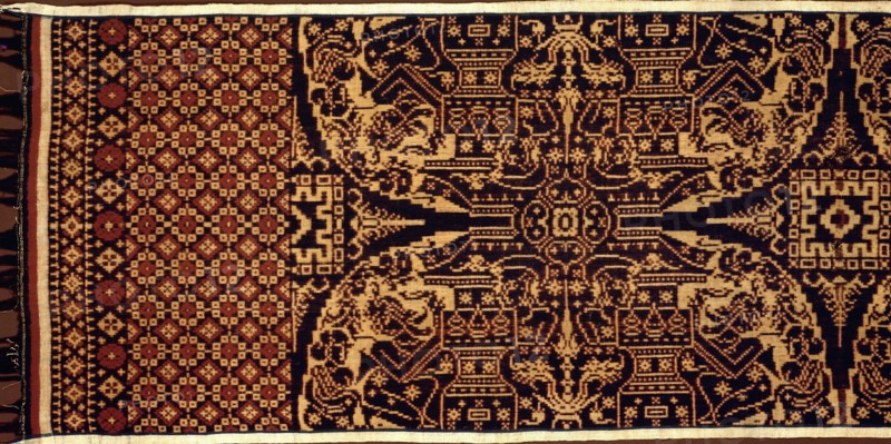 Gringsing, double ikat