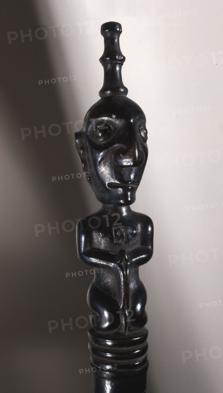 The staff was the most powerful instrument of a Batak shaman