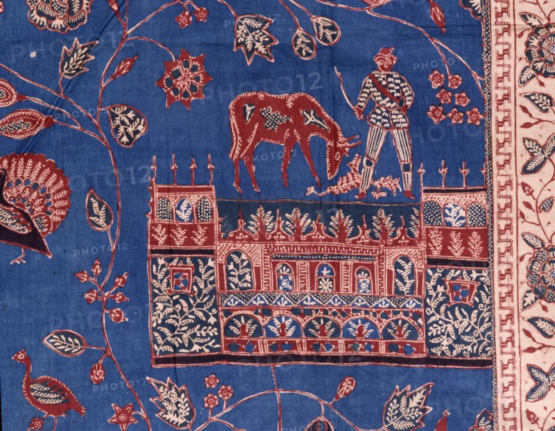 A detail of a batik sarong