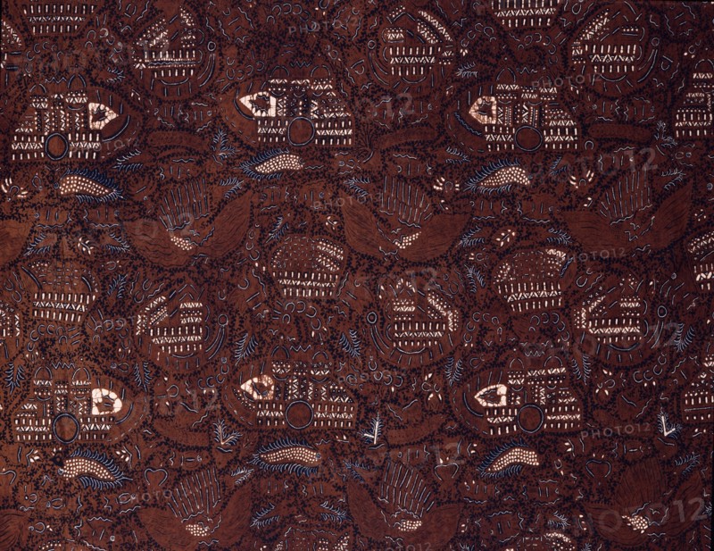 Detail of a batik kain